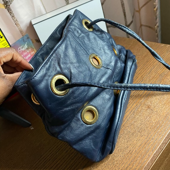 Navy Circle Bag - Picture 3 of 4